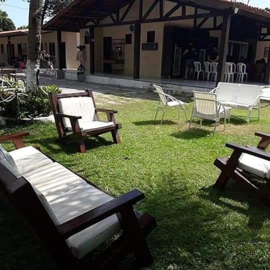 Hotel Fazenda Recanto Das Aguias อากีราซ ภายนอก รูปภาพ